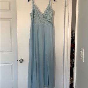 ASOS sky blue dress size 14